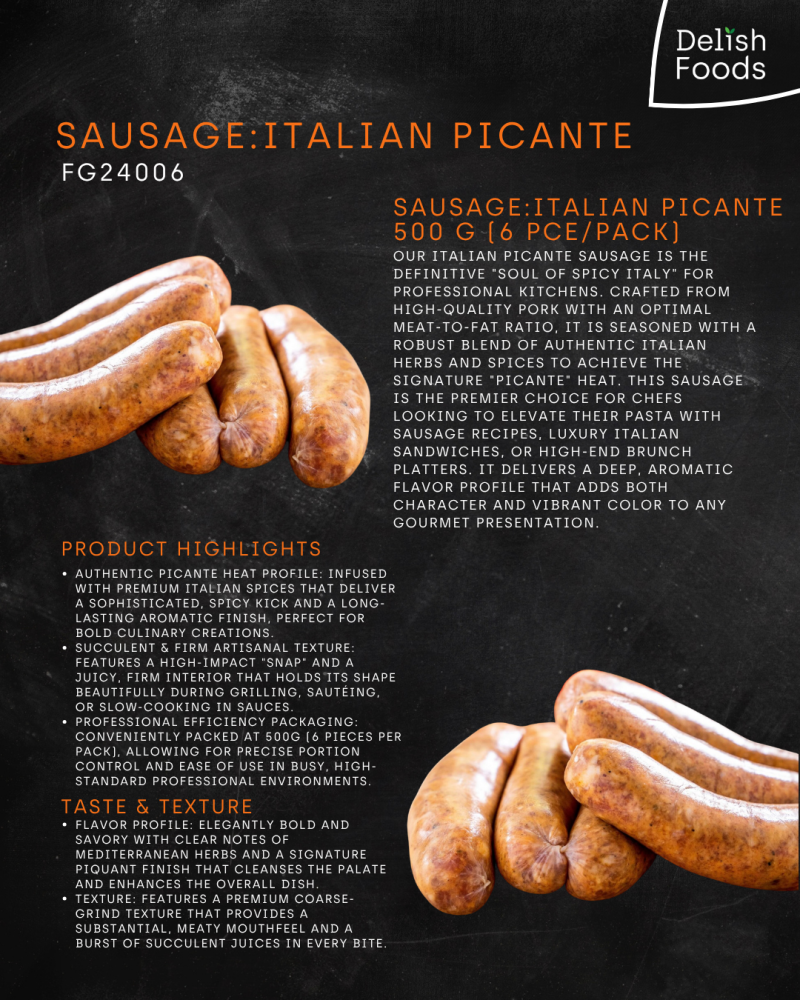 Sausage:Italian Picante